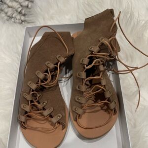 Ancient Greek gladiator sandals, size 8